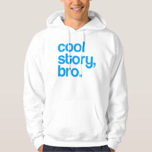 HET ORIGINELE KOOLVERHAAL BRO lichtblauw Hoodie