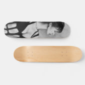 Het originele kunstschilderij van Dame treksel Ska Persoonlijk Skateboard (Horizontaal)