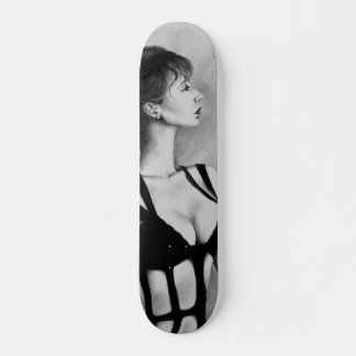 Het originele kunstschilderij van Dame treksel Ska Persoonlijk Skateboard