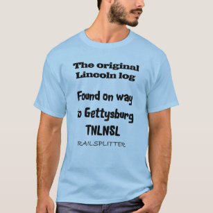 Het originele logboek van Lincoln T-shirt