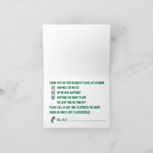 Het originele merk van de wetshandhavingsfunctiona bedankkaart (Binnen)