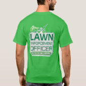 Het originele merk van de wetshandhavingsfunctiona t-shirt (Achterkant)