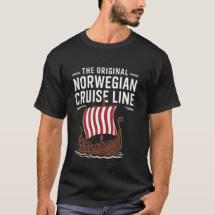 Het originele Noorse cruiseschip Viking T-shirt