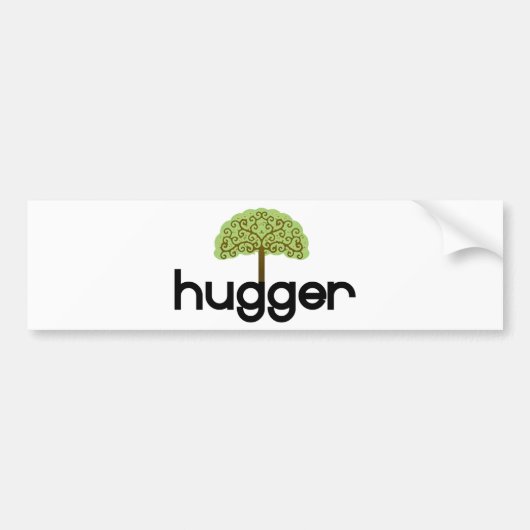Het originele ontwerp van de boom knuffelt! bumpersticker (Voorkant)