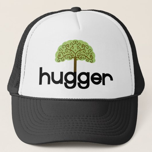 Het originele ontwerp van de boom knuffelt! trucker pet (Voorkant)