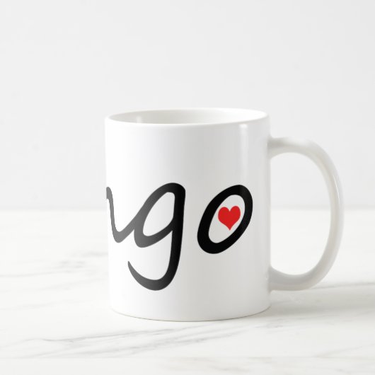 Het originele ontwerp van de kangoliefhebber! koffiemok (Rechts)