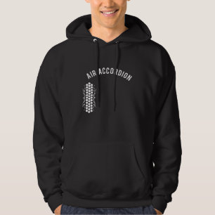 Het originele ontwerp van de luchtaccordeon hoodie