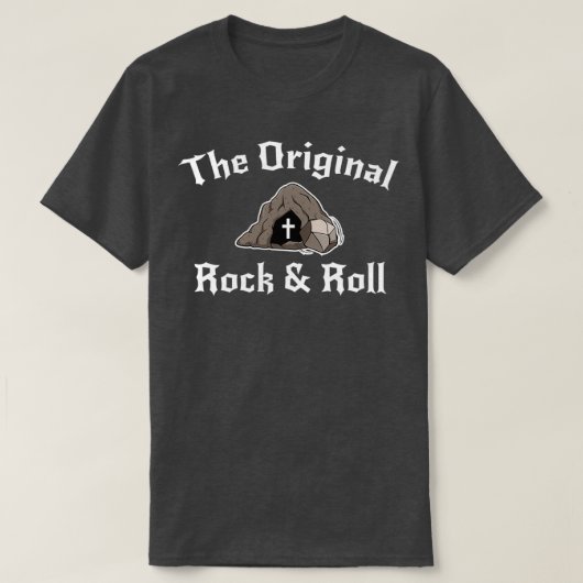 Het originele ontwerp van de rots en van de Roll F T-shirt (Design voorkant)