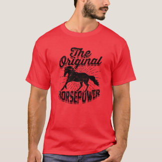 Het originele paard t-shirt