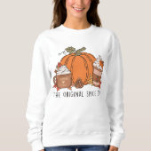 Het originele Spice Girl Shirt, Herfst Vibes Trui (Voorkant)