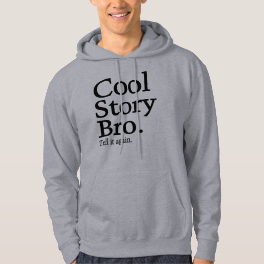 Het originele verhaal van het Koel. (CoWb) Hoodie (Voorkant)