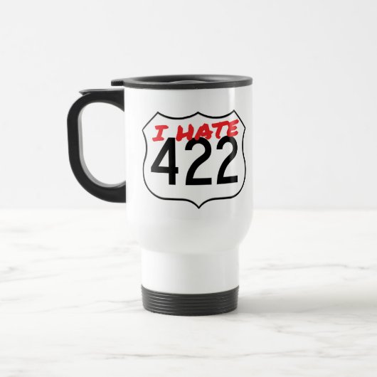 Het originele wit dat ik haat 422 reismolen reisbeker (Links)
