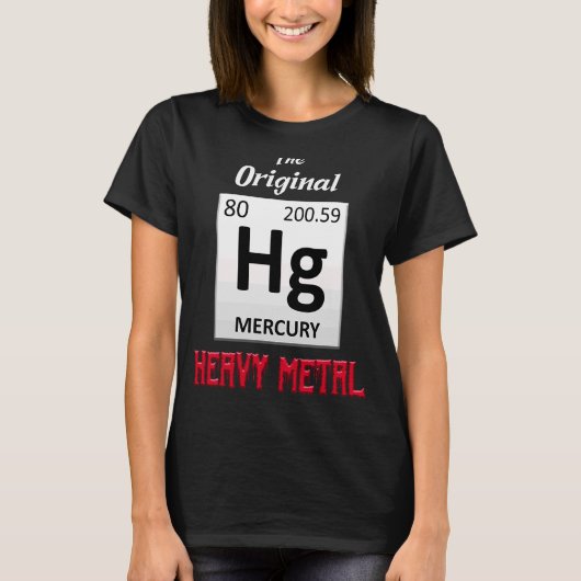 Het originele zware metaal t-shirt (Voorkant)