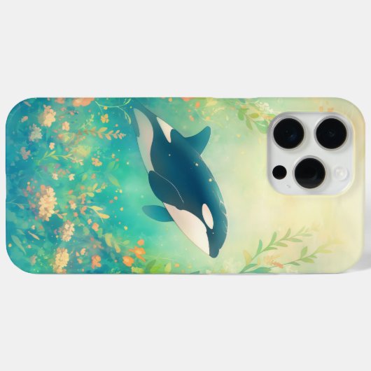 Het Orka Whale Realm Case-Mate iPhone Case (Achterkant (horizontaal))