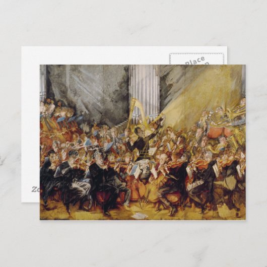 Het orkest briefkaart (Voorkant / Achterkant)