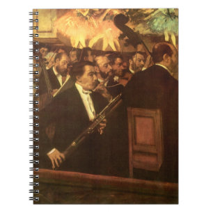 Het Orkest van de Opera van Edgar Degas, Vintage K Notitieboek