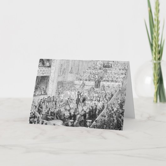 Het Orkest van het Overleg van Jullien Kaart (Voorkant)