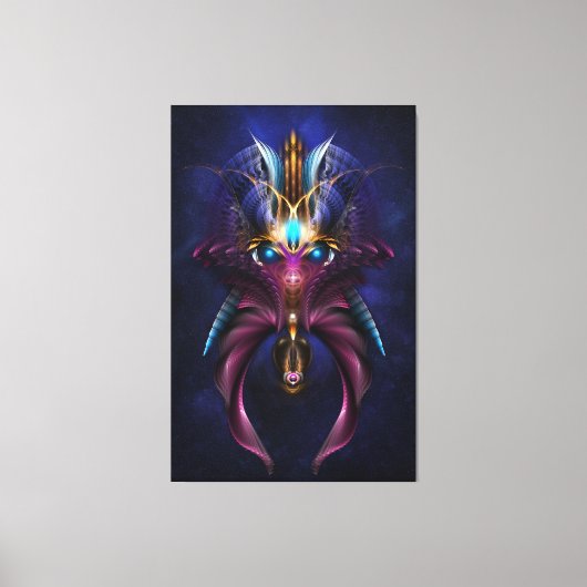 Het orkolon Starfield Stretched Wrapped Canvas Afdruk (Voorkant)