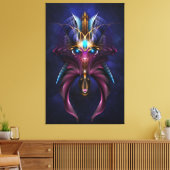 Het orkolon Starfield Stretched Wrapped Canvas Afdruk (Insitu (Woonkamer))