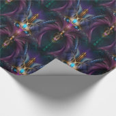 Het orkolon Tegel Pattern Wrapping Paper Cadeaupapier (Hoek)