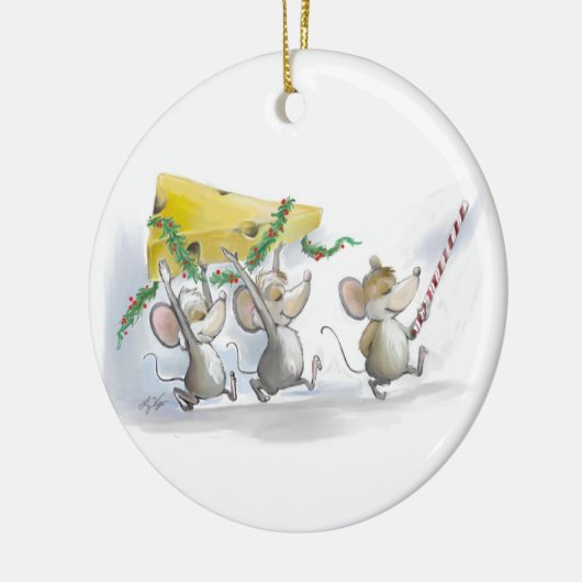 Het Ornament kerstkaas binnenhalen (Links)