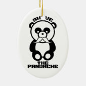 Het ornament Pandache aangepast aan kleur (Achterkant)