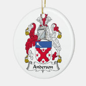 Het Ornament van CREST van de Familie van Anderson (Links)