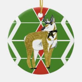 Het Ornament van de Chevron van de Antilope van