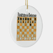 Het Ornament van de Defensie van Alekhine (Rechts)