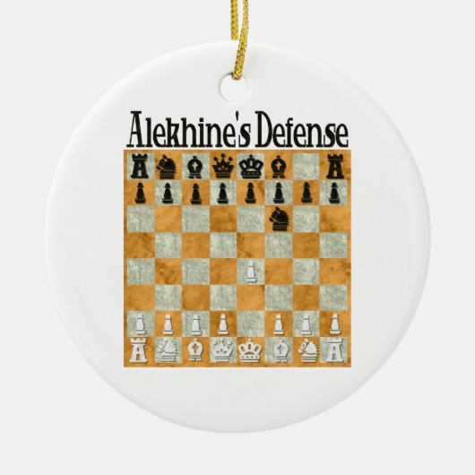 Het Ornament van de Defensie van Alekhine (Voorkant)