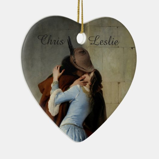 Het ornament van de douane Kiss/Il Bacio (Rechts)