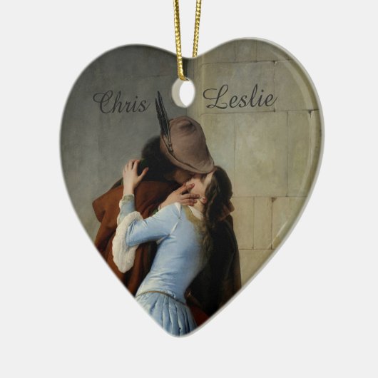 Het ornament van de douane Kiss/Il Bacio (Links)