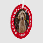 Het Ornament van de Foto van de Druk Rode Lijst va (voorkant)