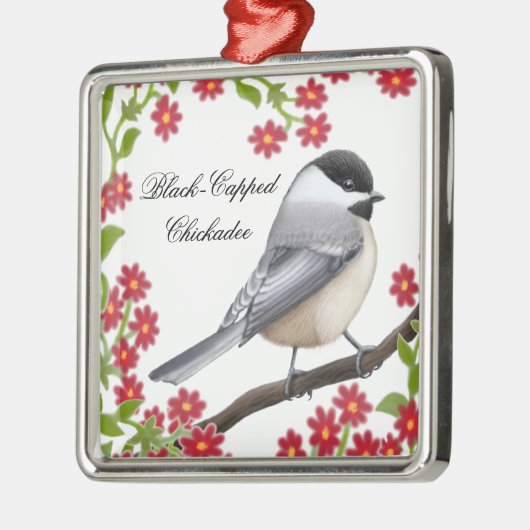Het  Ornament van de Friendly Chickadee (Links)