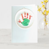 Het Ornament van de Hand van de hefboom Kaart (Gele Bloem)