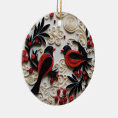 Het Ornament van de kerstvogels" (Rechts)