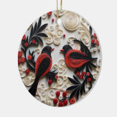 Het Ornament van de kerstvogels" (Links)