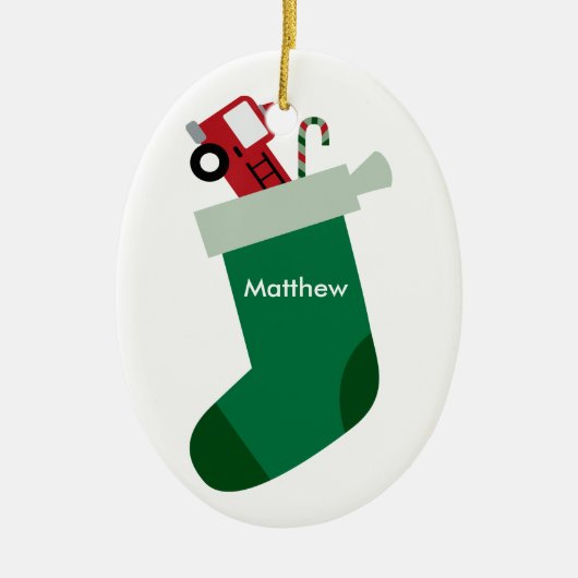 Het Ornament van de Kous van Kerstmis (Voorkant)