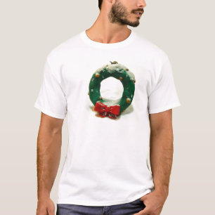 Het Ornament van de Kroon van Kerstmis T-shirt