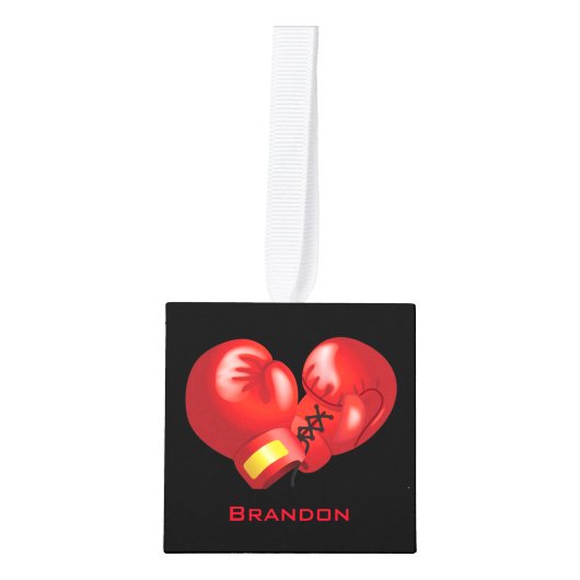 Het Ornament van de Kubuskaak van het Boxing hands (Voorkant)