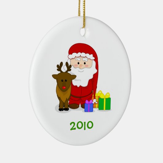 Het Ornament van de Lijst van Nice van de kerstman (Rechts)