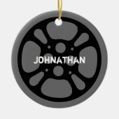 Het Ornament van de Naam van de Douane van de (Voorkant)