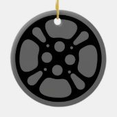 Het Ornament van de Naam van de Douane van de (Achterkant)