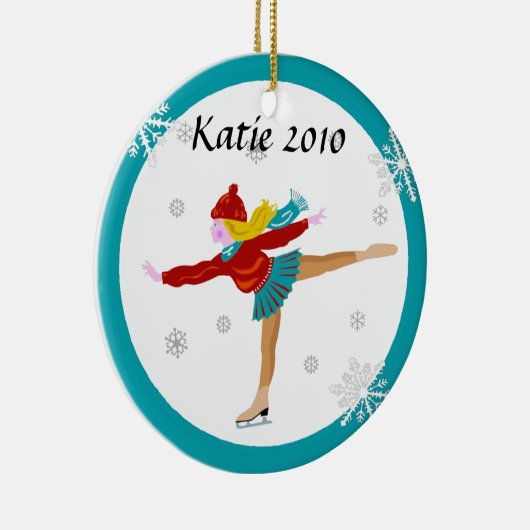 Het Ornament van de Schaatser van het ijs (Rechts)