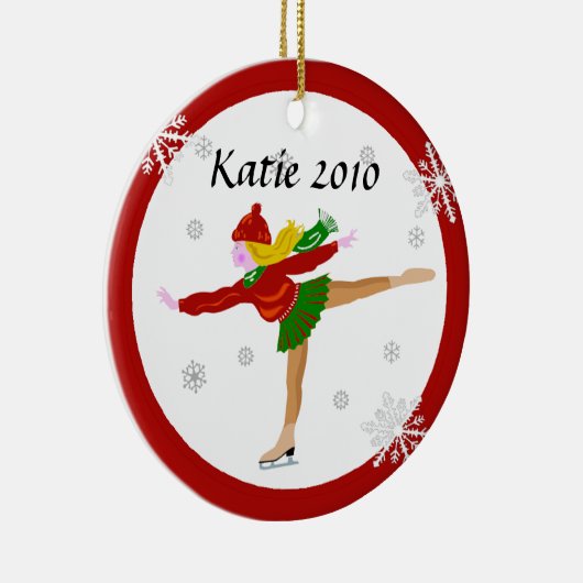 Het Ornament van de Schaatser van het ijs (Rechts)