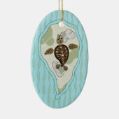 Het Ornament van de schildpad van het Zee kalmeren (Rechts)
