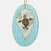 Het Ornament van de schildpad van het Zee kalmeren (Links)