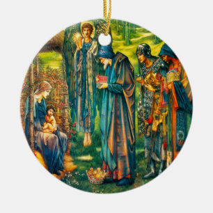 Het Ornament van de Star van de Bethlehem-cirkel