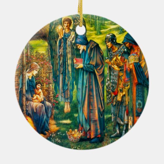 Het Ornament van de Star van de Bethlehem-cirkel (Achterkant)