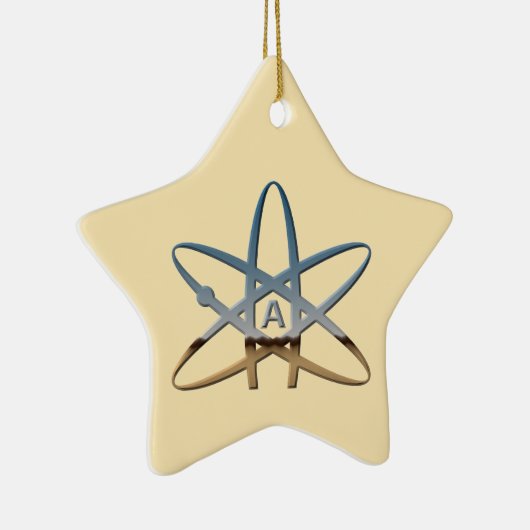 Het Ornament van de Ster van het Atoom van de (Rechts)